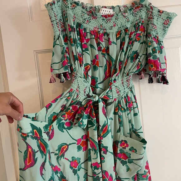 Tanya Taylor Size 2 Floral Dress - Picture 6 of 8